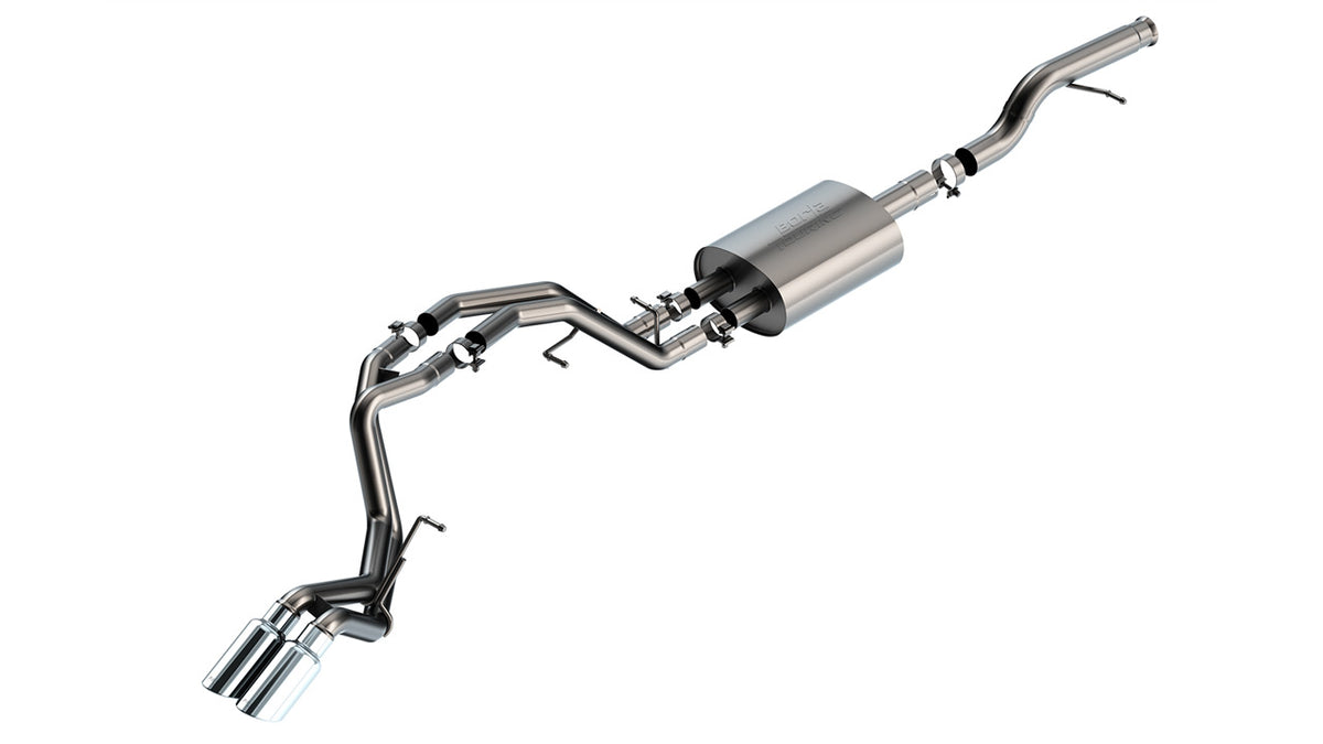 Borla 140854 Cat-Back Exhaust System Touring for 2021-2026 Chevrolet Tahoe (LS, LT, RST, Z71) / GMC Yukon (SLE, SLT, AT) (5.3L V8)