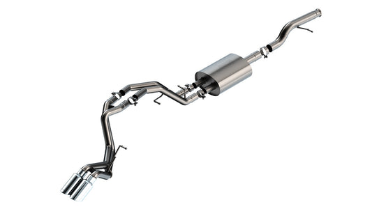 Borla 140855 Cat-Back Exhaust System S-Type for 2021-2026 Chevrolet Tahoe (LS, LT, RST, Z71) / GMC Yukon (SLE, SLT, AT) (5.3L V8)