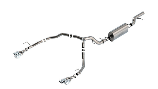 Borla 140858 Cat-Back Exhaust System Touring for 2021-2026 Chevrolet Tahoe (Premier, High Country, Z71, RST) / GMC Yukon (Premier, High Country, Z71, RST) (6.2L V8)