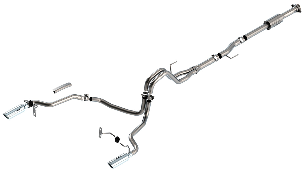 Borla 140864 Cat-Back Exhaust System ATAK for 2021-2026 Ford F-150 (2.7L/3.5L)