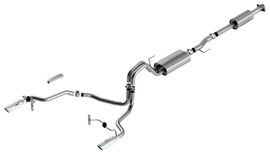 Borla 140865 Cat-Back Exhaust System Touring for 2021-2026 Ford F-150 (5.0L)