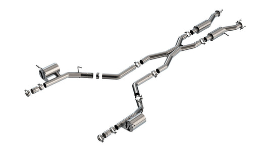 Borla 140887 Cat-Back Exhaust System S-Type for 2021-2026 Dodge Durango SRT Hellcat (6.2L V8)