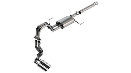 Borla 140904 Cat-Back Exhaust System S-Type for 2021-2026 Ford F-150 PowerBoost (3.5L V6)