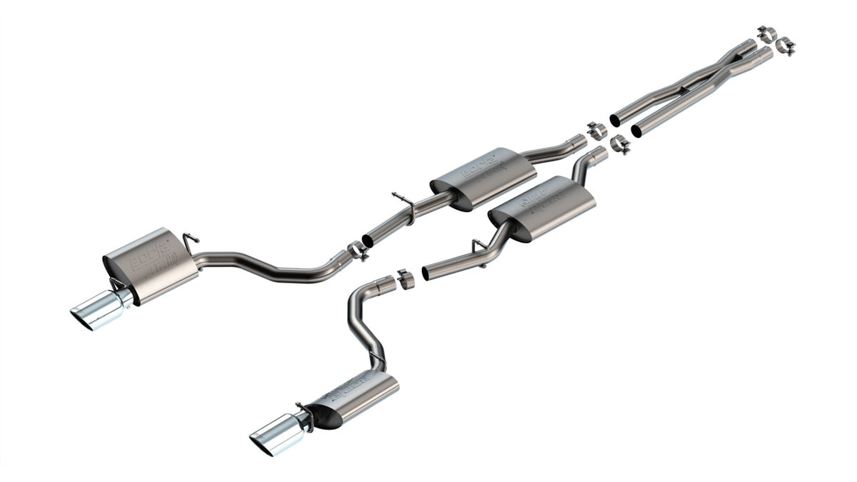 Borla 140918 Cat-Back Exhaust System ATAK for 2019-2023 Dodge Charger GT (3.6L V6)