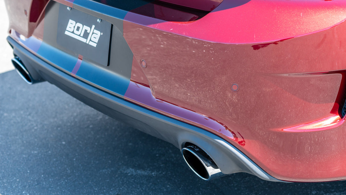 Borla 140918 Cat-Back Exhaust System ATAK for 2019-2023 Dodge Charger GT (3.6L V6)