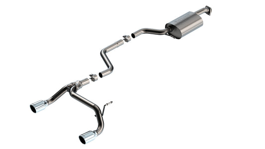 Borla 140923 Cat-Back Exhaust System S-Type for 2018-2025 Suzuki Jimny (1.4L)