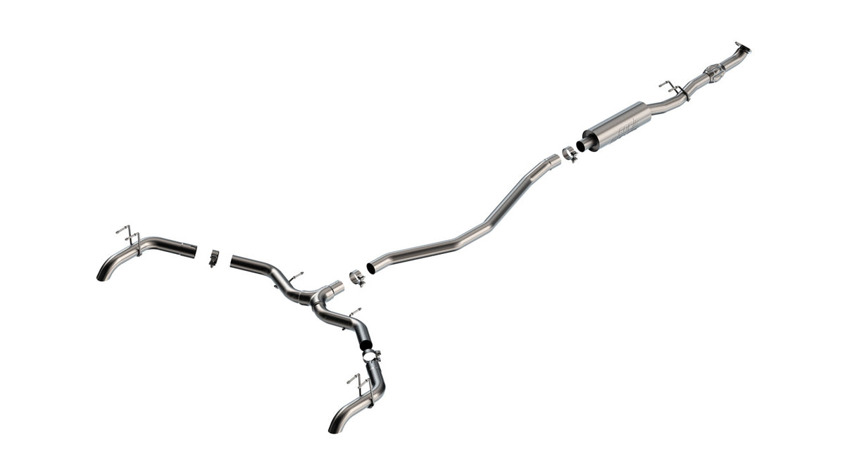 Borla 140928 Cat-Back Exhaust System S-Type for 2022-2024 Honda Civic EX (1.5L I4)