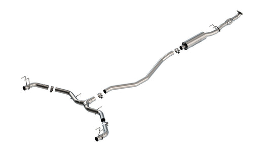 Borla 140966 Cat-Back Exhaust System S-Type for 2022-2024 Honda Civic Sport Touring