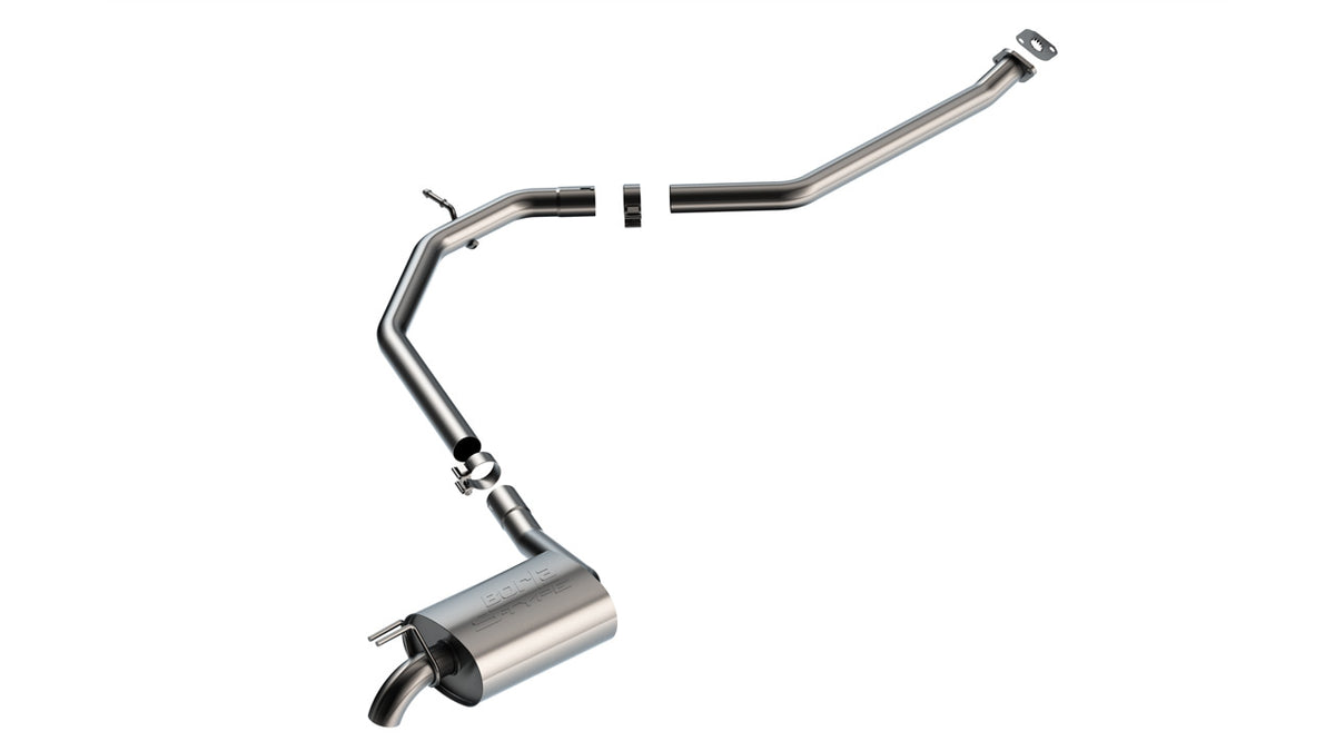 Borla 140968 Cat-Back Exhaust System S-Type for 2021-2024 Kia K5 (1.6L)