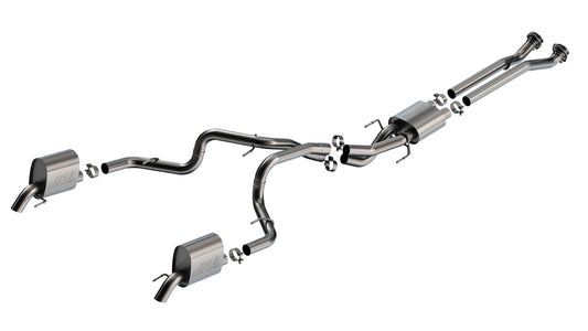 Borla 140976 Cat-Back Exhaust System S-Type for 2023-2025 Jeep Grand Wagoneer L (3.0L)