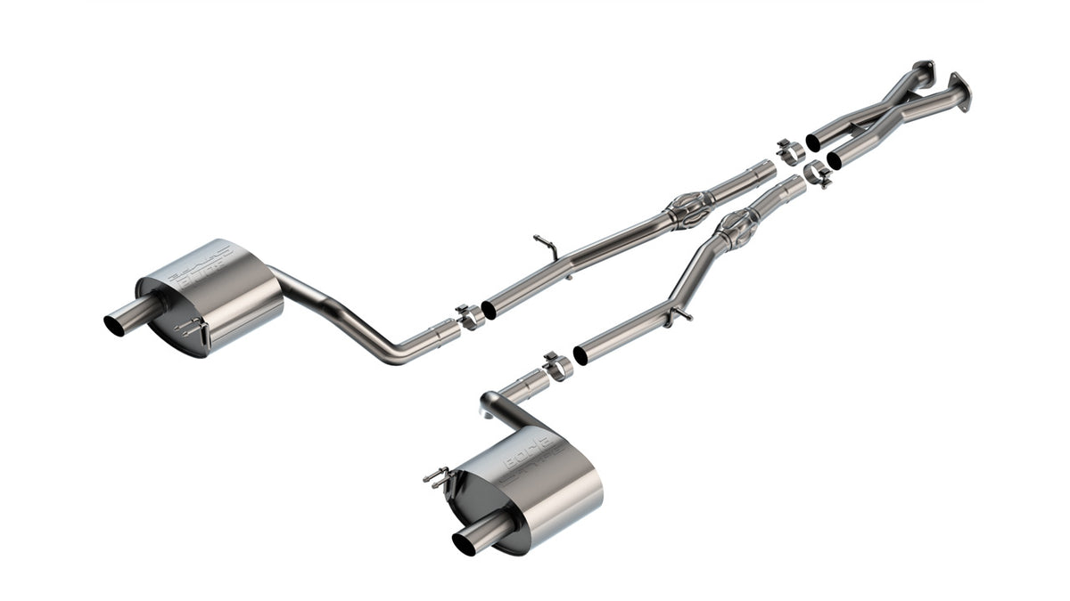 Borla 141018 Cat-Back Exhaust System S-Type for 2019-2021 Genesis G70 (3.3L V6 Twin Turbo)