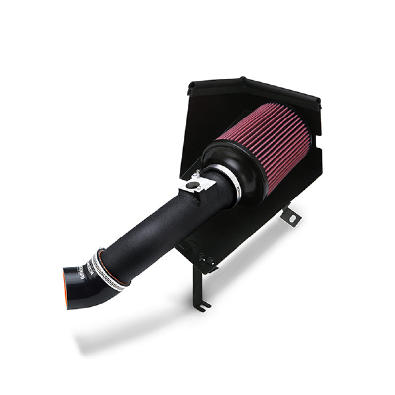 Mishimoto 06-11 Honda Civic Si Performance Air Intake w/ Heat Shield - Wrinkle Black - #MMAI-CIV-06SIHWBK