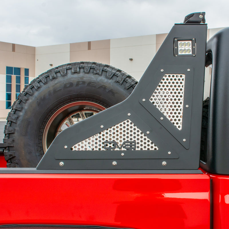 DV8 Offroad 2019+ Jeep Gladiator Bolt On Chase Rack - #RRGL-01