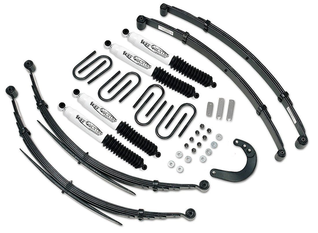 Tuff Country 14732KN 4in Lift Kit (with 56in Rear Springs) SX8000 for 1988-1991 Chevrolet Blazer 4WD