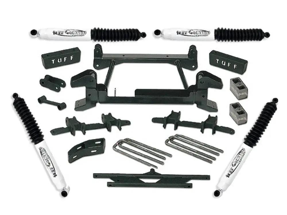 Tuff Country 14824KN 4in Lift Kit SX8000 for 1988-1997 Chevrolet K2500/3500 8-Lug