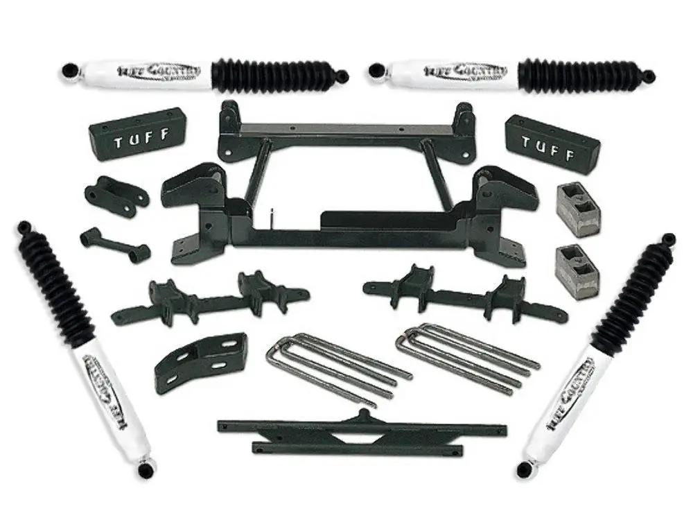 Tuff Country 14853 4in Lift Kit No Shocks for 1992-1998 Suburban 2500 8-Lug