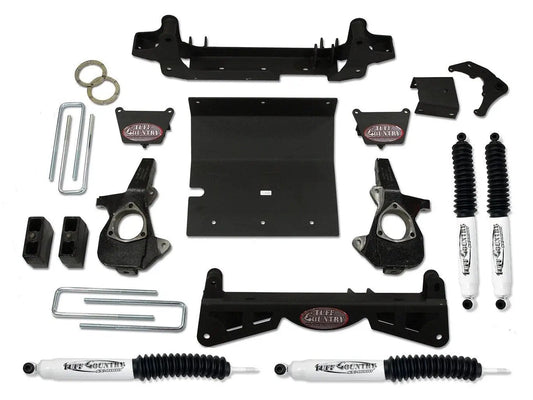 Tuff Country 14994KN 4in Lift Kit (3-Piece Sub Frame) SX8000 for 2001-2006 Silverado 3500 4WD