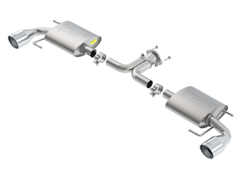 Borla 11918 14-16 Mazda 3 2.0/2.5L AT/MT FWD S-Type Cat-Back Exhaust Single Split Rear Exit - #11918
