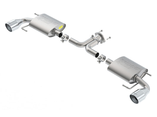 Borla 11918 14-16 Mazda 3 2.0/2.5L AT/MT FWD S-Type Cat-Back Exhaust Single Split Rear Exit - #11918