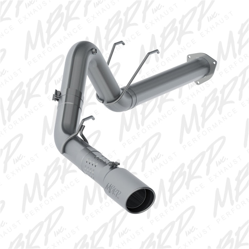MBRP F-250/350/450 4in Filter Back Single Tip Side Exit T409 Exhaust