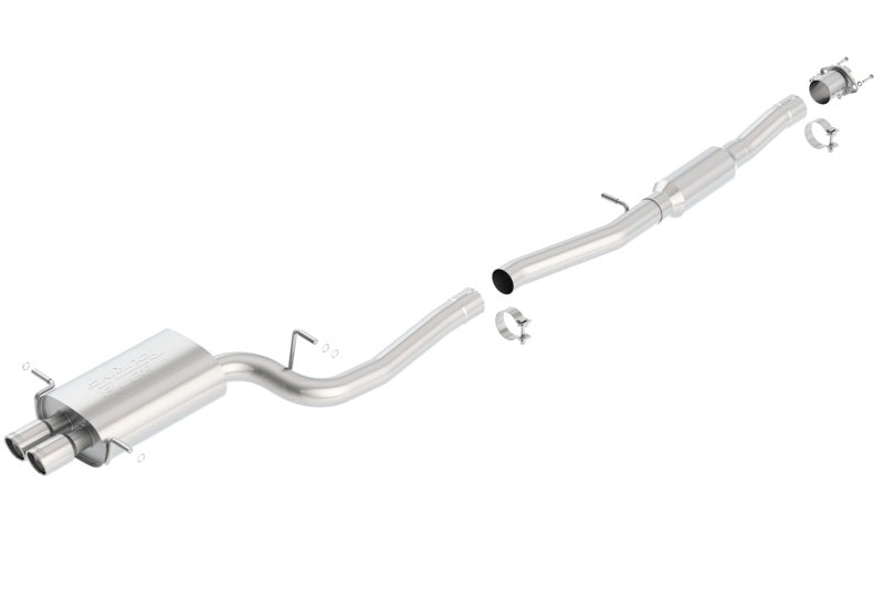Borla 140053 02-07 WRX Twin Tip Hush Catback Exhaust - #140053