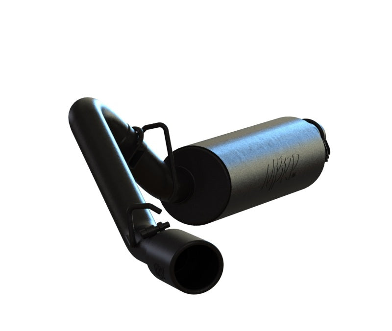 MBRP Wrangler Inline-4, Inline-6 2 1/2in Cat Back Black Coated