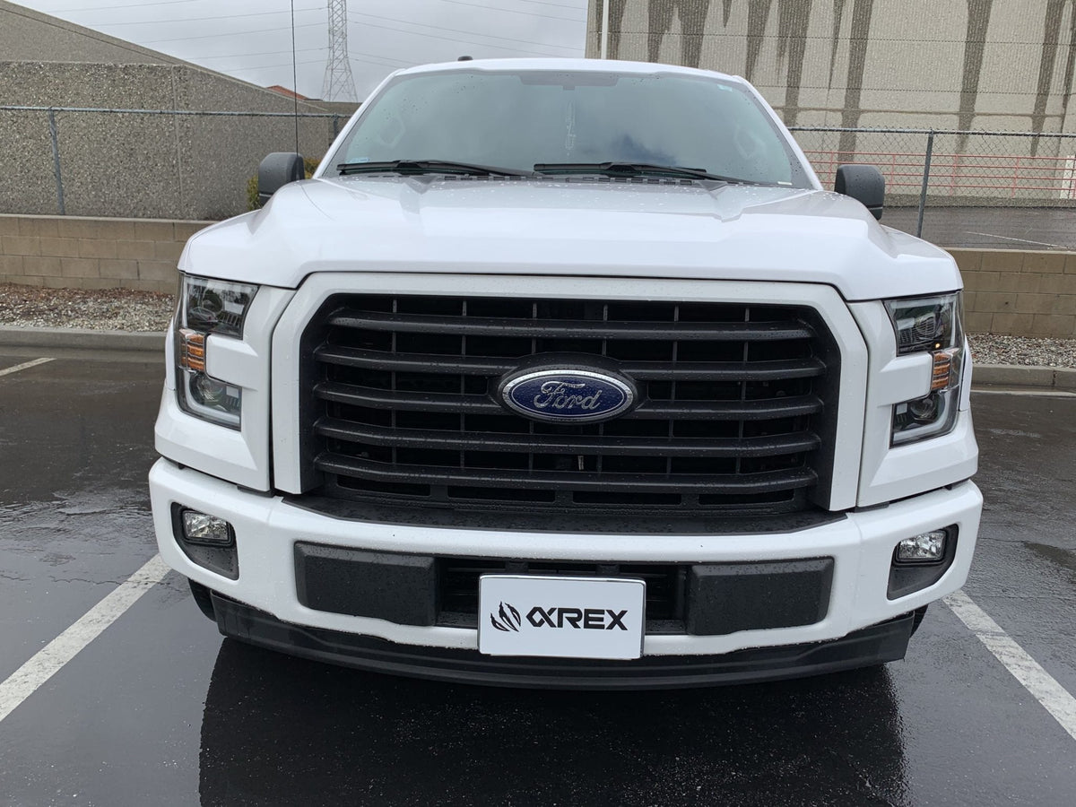 AlphaRex 880156 15-17 Ford F-150 PRO-Series Projector Headlights Plank Style Black with Activation Light/Sequential Signal