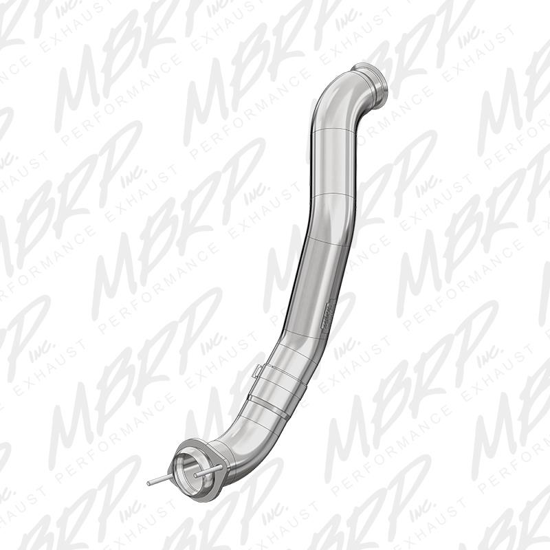 MBRP 08-10 Ford 6.4L Powerstroke 4in Turbo Down-Pipe Aluminized