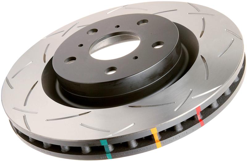 DBA 06-10 Jeep Grand Cherokee SRT-8 360mm Dia Rear Slotted T3 4000 Series Rotor