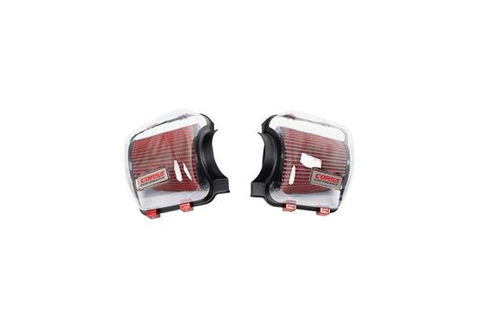 Corsa 24-25 Ford Mustang GT 5.0L Clear Lids & Dry Filters