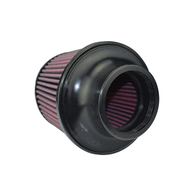 Injen High Performance Air Filter - 3.00 Black Filter 6 Base / 5 Tall / 5 Top - #X-1014-BR