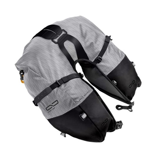 Giant Loop CSB25-G Coyote Saddlebag 39L Gray Motorcycle