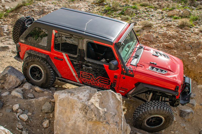 DV8 Offroad 18+ Jeep JL Rubicon Replica Hood - #HDMBJL-TA