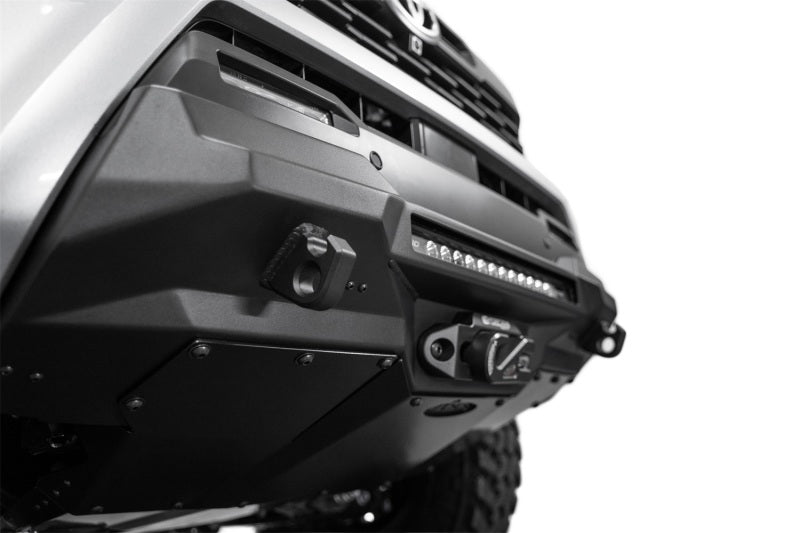 Addictive Desert Designs for 2024 Toyota Tacoma Stealth Center Mount Winch Front Bumper