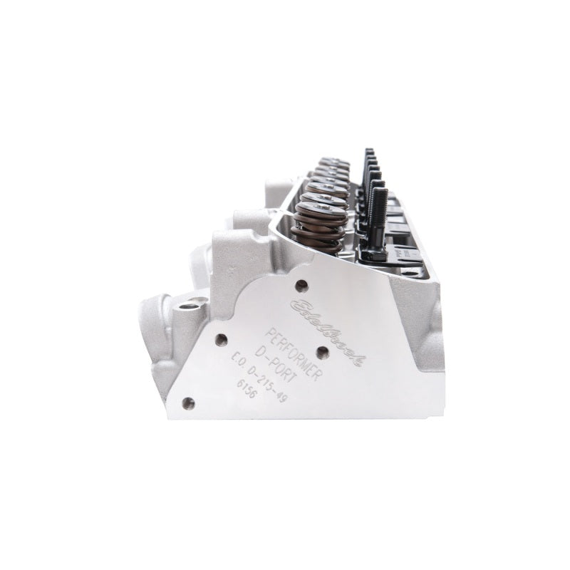 Edelbrock 61575 Cylinder Head Pontiac Performer D-Port 87cc Chambers for Hydraulic Roller Cam