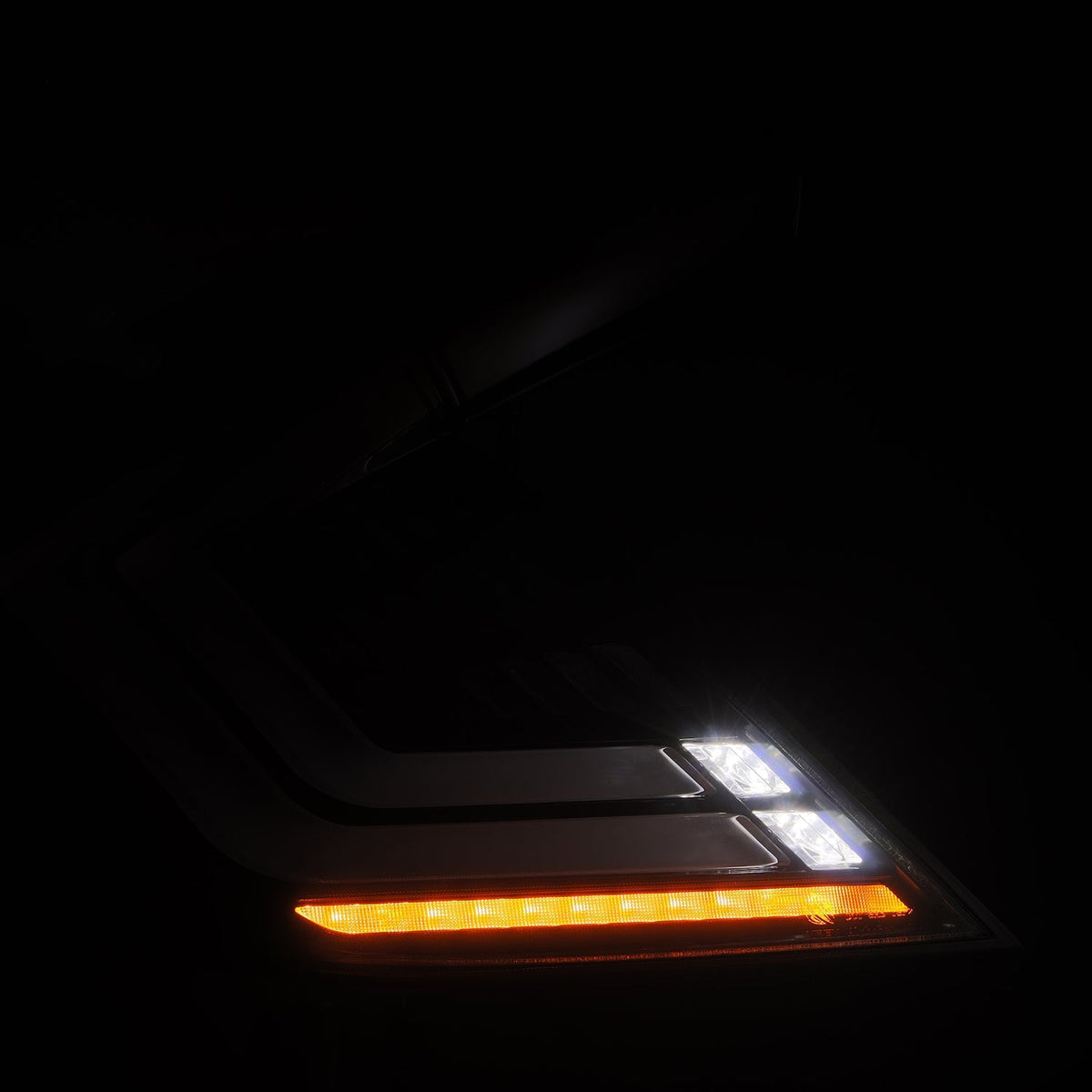 AlphaRex 676010 16-21 Honda Civic Hatchback / Type-R FK8 Nova-Series LED Tail Lights - Black Smoke