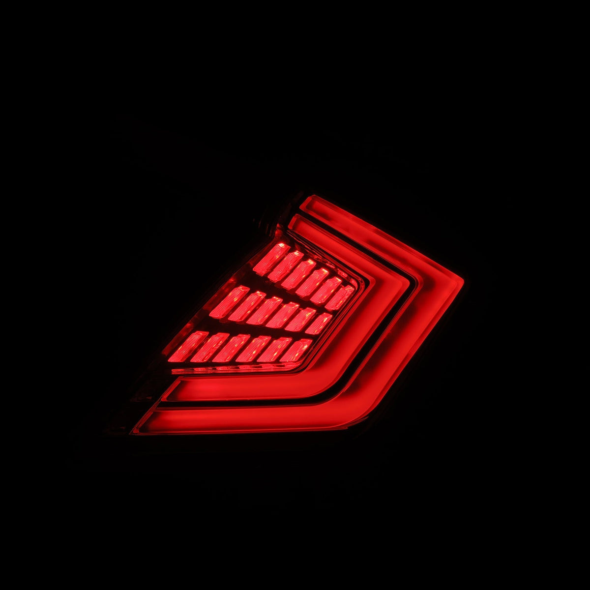 AlphaRex 676040 16-21 Honda Civic Hatchback / Type-R FK8 Nova-Series LED Tail Lights - Clear Smoke