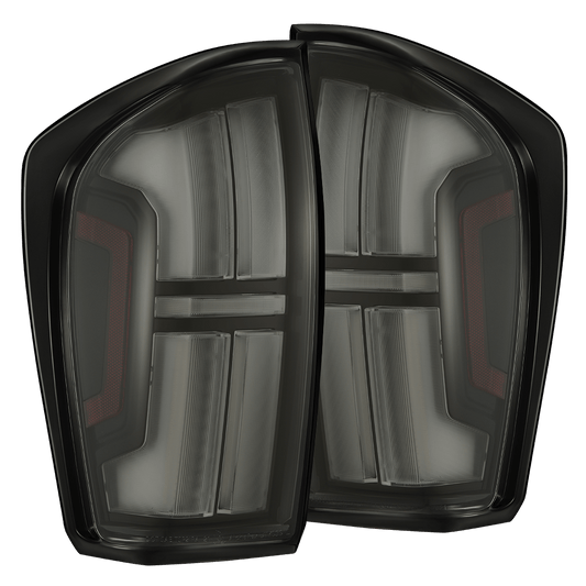 AlphaRex 680092 16-23 Toyota Tacoma/Tundra NOVA-Series Prismatic LED Tail Lights Alpha-Black