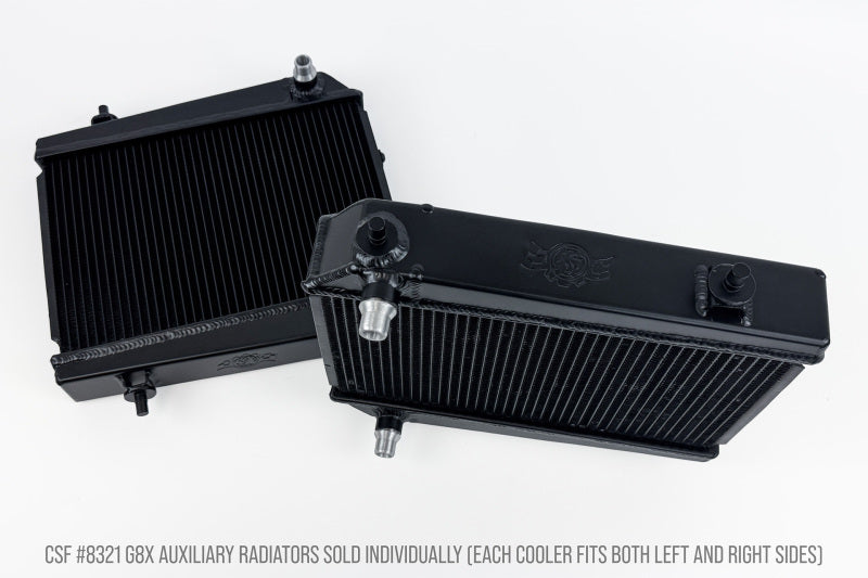 CSF 8321 High Perf Auxiliary Radiator - Single Radiator for BMW G8X M3/M4/M2