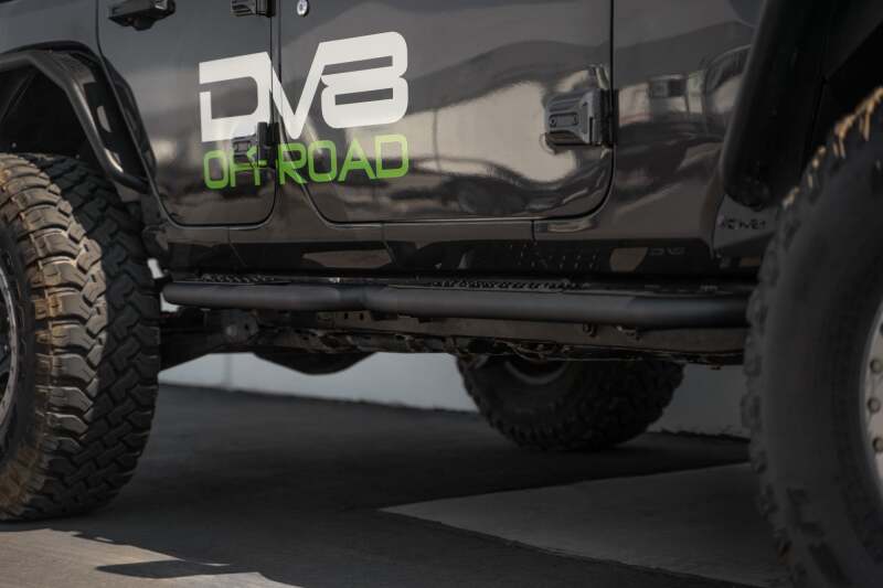 DV8 Offroad 18-23 Jeep Wrangler JL 4 Door Body/Pinch Weld Mounted Step - #SRJL-08