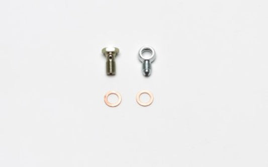 Wilwood Fitting Kit -3 Male w/ 3/8-24 Banjo Bolt (For Banjo Outlet Master Cylinders) - #220-13674