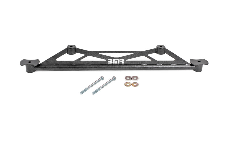 BMR 16-24 6th Gen Camaro Rear Of Rear Cradle Brace - Black Hammertone