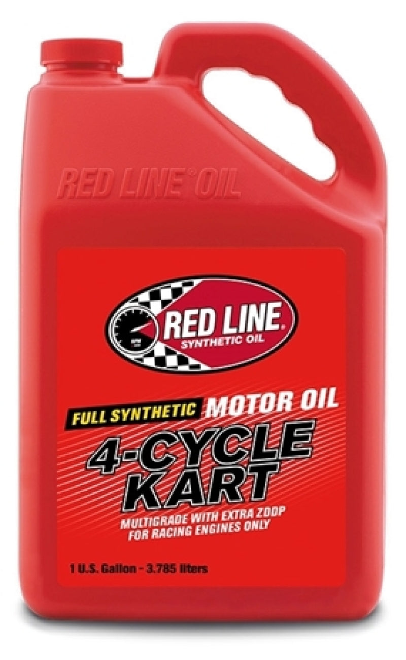Red Line 41205 Four-Stroke Kart Oil - Gallon (4 Pack)