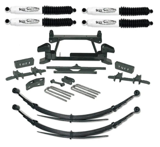 Tuff Country 16812KN 6in Lift Kit with Rear Leaf Springs SX8000 for 1988-1998 Chevrolet K1500 4WD