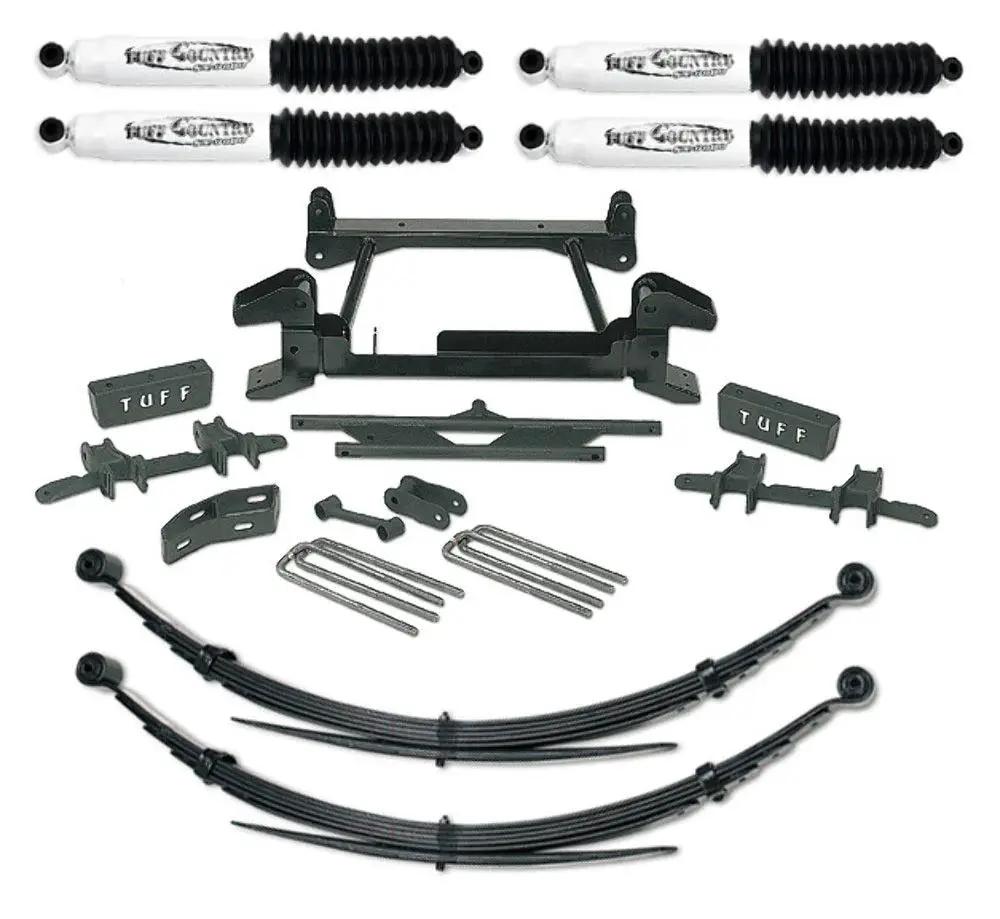 Tuff Country 16822KN 6in Lift Kit with Rear Leaf Spring SX8000 for 1988-1997 Chevrolet K25/35 8-Lug