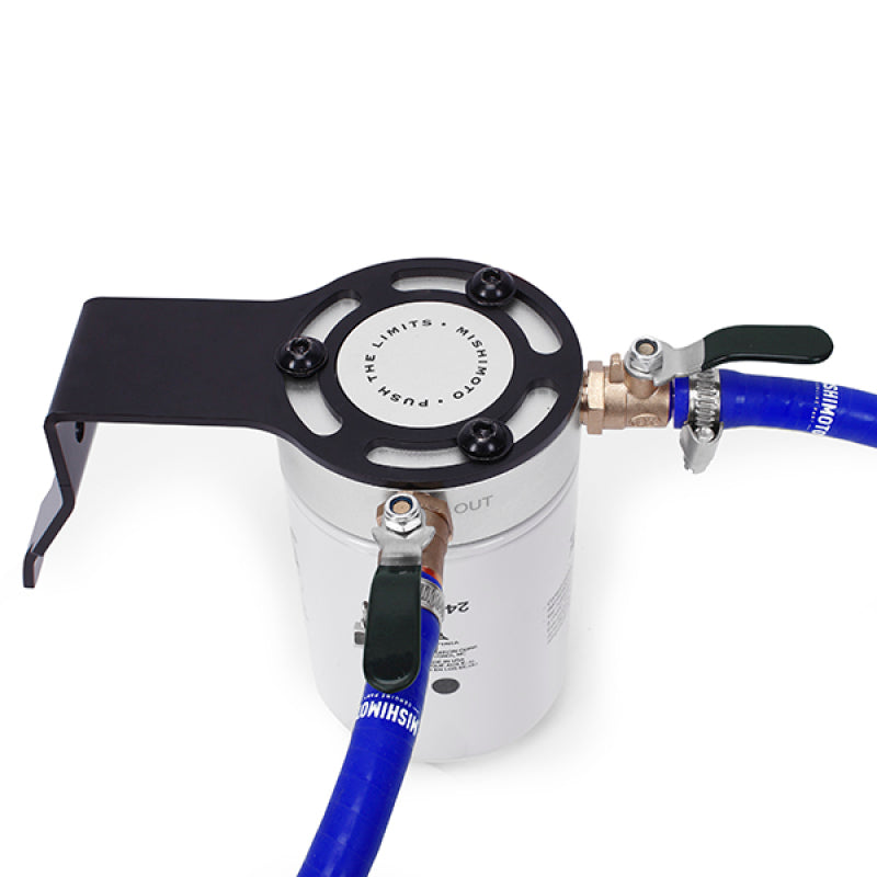 Mishimoto 03-07 Ford 6.0L Powerstroke Coolant Filtration Kit - Blue - #MMCFK-F2D-03BL