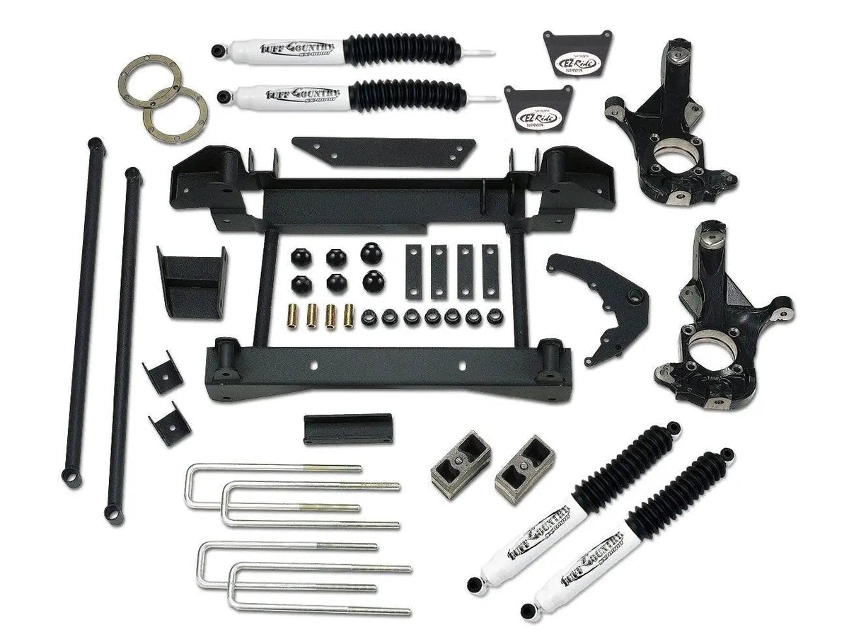 Tuff Country 16958 6in Lift Kit No Shocks for 2001-2006 Chevrolet Silverado 1500HD 4WD