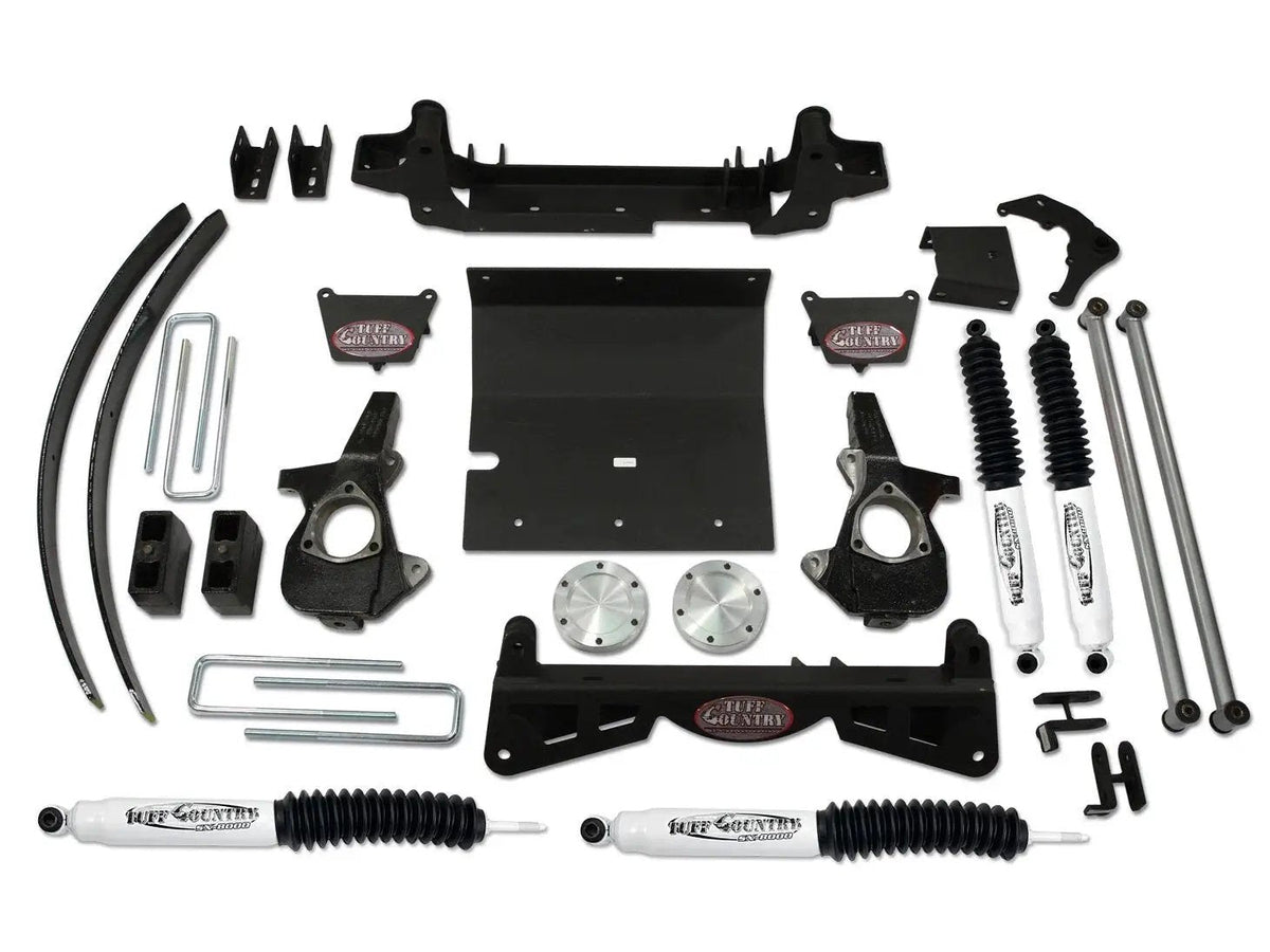 Tuff Country 16959KN 6in Lift Kit (3-Piece Sub Frame) SX8000 for 1999-2005 Silverado 1500 4WD