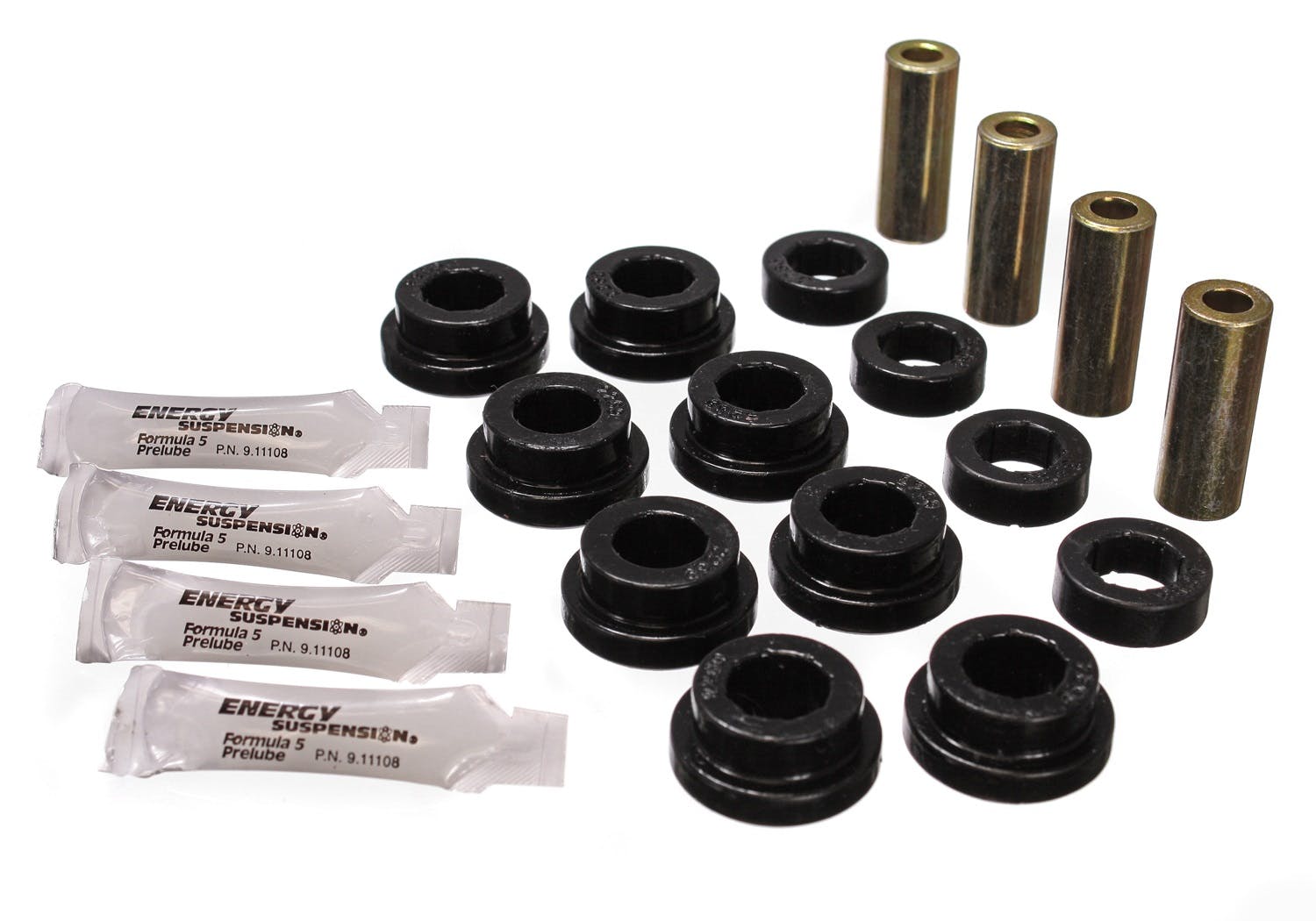 Energy Suspension for 89-95 Civic Black Rear A Control Arm Bushing Set 16.3104G