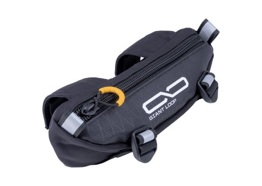 Giant Loop ZHB25-B Zigzag Handlebar Bag 1.5L Black Motorcycle